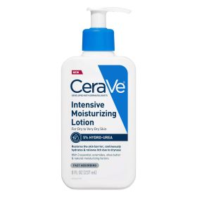 CeraVe Intensive Moisturizing Body Lotion with Hydro-Urea for Dry Skin + Itch Relief 8 oz