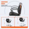 VEVOR Salon Chair, Barber Chair for Hair Stylist, Styling Chair with Heavy Duty Hydraulic Pump