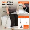 VEVOR Toilet Safety Rail, Bathroom Toilet Seat Frame, Adjustable Width & Height Fit Most Toilets, Supports 300lbs