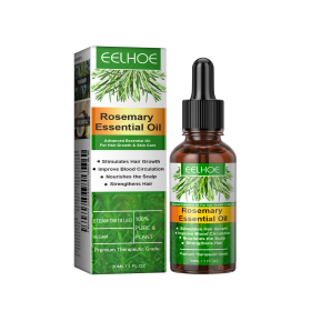 EELHOE Rosemary Moisturizing Conditioning Oil Anti-Breakage Nourishing Scalp Hair Growth Conditioning Oil (Color: 3pcs)